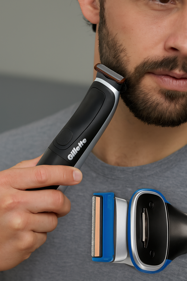 Gillette 4-in-1 Baard- & Bodytrimmer – Precisie & Comfort – Oplaadbaar - Afbeelding 4