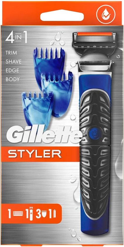 Gillette 4-in-1 Baard- & Bodytrimmer – Precisie & Comfort – Oplaadbaar