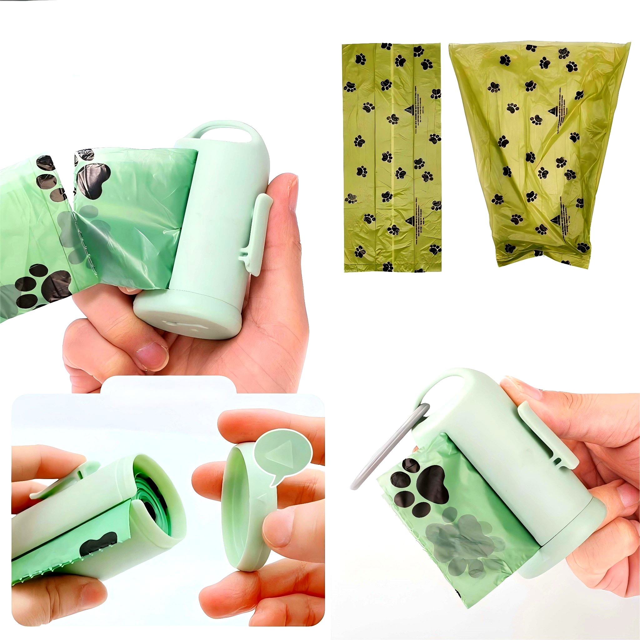 THAR Hondenpoepschep – Poepgrijper voor Honden – Inclusief Rolhouder met 15 Afvalzakjes – Hygiënisch, Inklapbaar en Eenvoudig in Gebruik – 60 cm – Verkrijgbaar in 5 Kleuren - Afbeelding 16