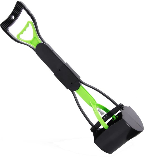 THAR Hondenpoepschep – Poepgrijper voor Honden – Inclusief Rolhouder met 15 Afvalzakjes – Hygiënisch, Inklapbaar en Eenvoudig in Gebruik – 60 cm – Verkrijgbaar in 5 Kleuren - Afbeelding 2