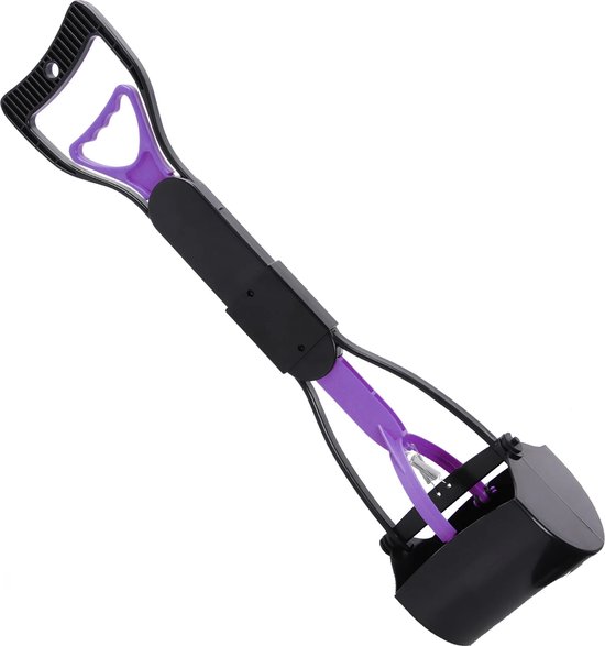 THAR Hondenpoepschep – Poepgrijper voor Honden – Inclusief Rolhouder met 15 Afvalzakjes – Hygiënisch, Inklapbaar en Eenvoudig in Gebruik – 60 cm – Verkrijgbaar in 5 Kleuren - Afbeelding 3