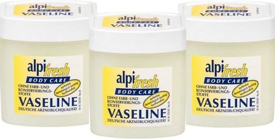Alpi Fresh Vaseline 10 x 125 ml – Voordeelverpakking – Intensieve Hydratatie & Bescherming voor Droge Huid, Lippen, Handen & Voeten - Afbeelding 3