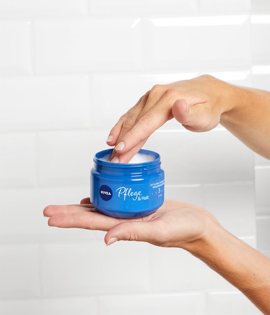 NIVEA Care & Hold Styling Crème Gel – Voordeelverpakking 3 x 150 ml – Sterke Hold met Natuurlijke Verzorging - Afbeelding 6