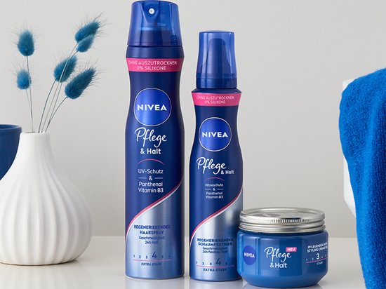 NIVEA Care & Hold Styling Crème Gel – Voordeelverpakking 3 x 150 ml – Sterke Hold met Natuurlijke Verzorging - Afbeelding 4