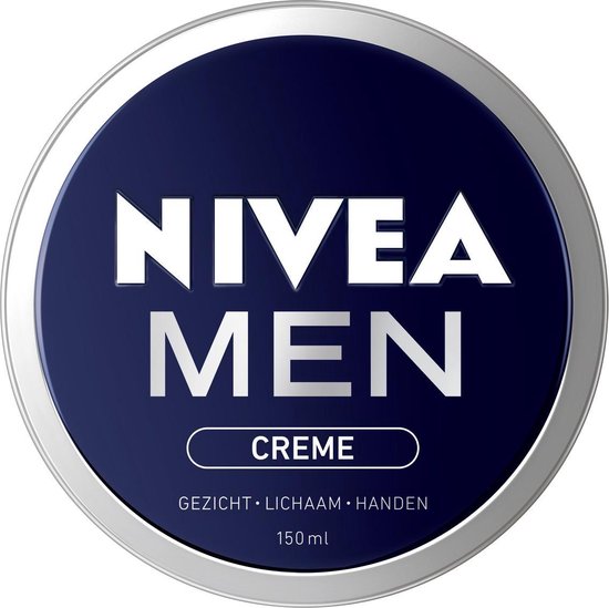 NIVEA Men Crème 5 x 150 ml – Hydraterende Crème voor Gezicht, Lichaam en Handen – Voordeelverpakking - Afbeelding 4