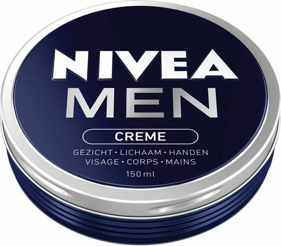 NIVEA Men Crème 5 x 150 ml – Hydraterende Crème voor Gezicht, Lichaam en Handen – Voordeelverpakking - Afbeelding 9