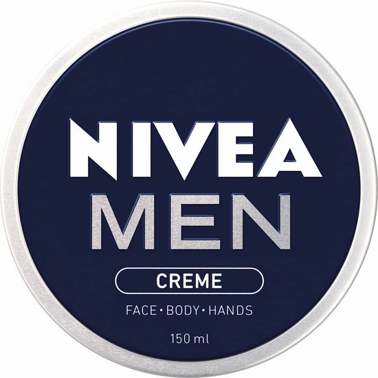 NIVEA Men Crème 5 x 150 ml – Hydraterende Crème voor Gezicht, Lichaam en Handen – Voordeelverpakking - Afbeelding 10