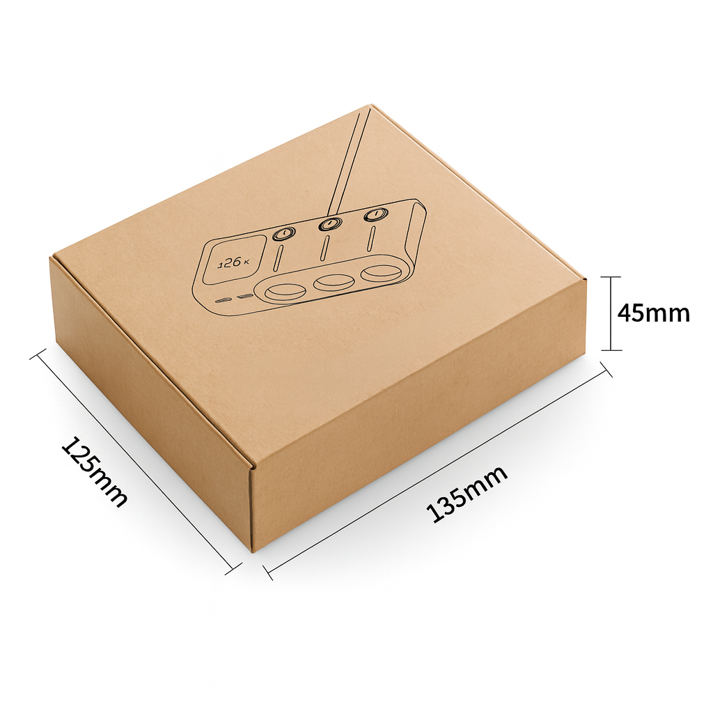 THAR Auto Oplader 120W – Voltmeter & USB-C - Afbeelding 8