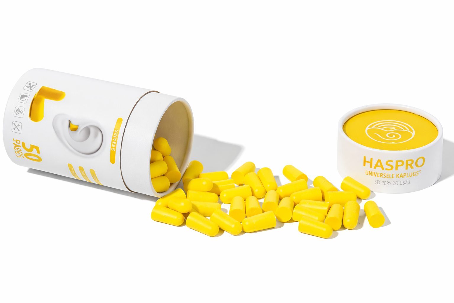 HASPRO Tube50 oordopjes tegen snurken
