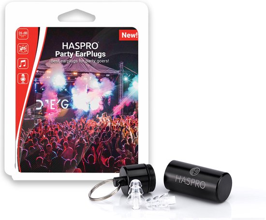 HASPRO party oordopjes SNR 26 dB