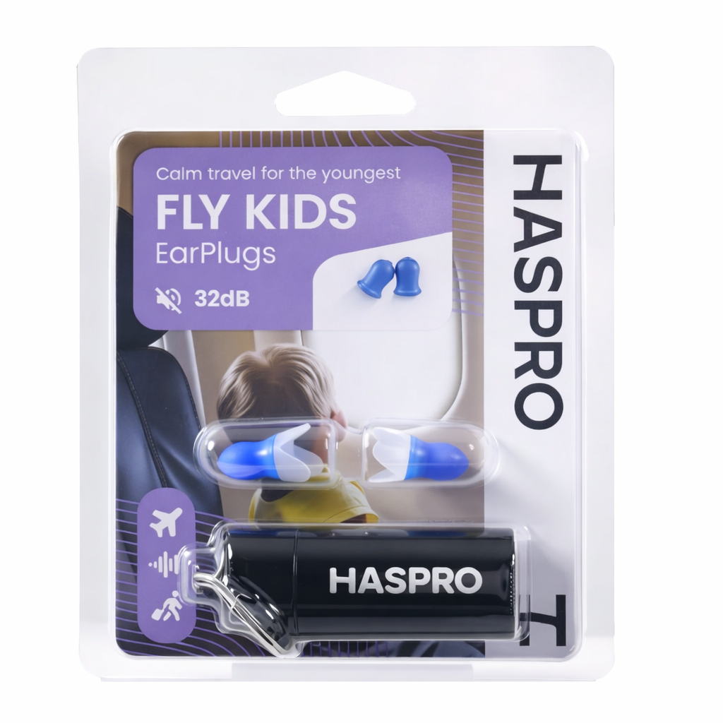 HASPRO Fly Kids Oordopjes – Drukverlagend – SNR 32 dB - Afbeelding 2