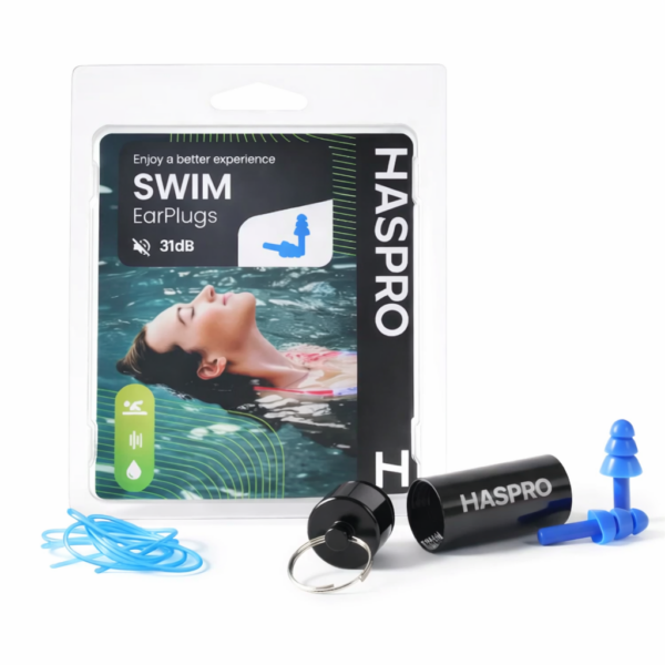 haspro swim oordopjes waterdicht snr 31 db