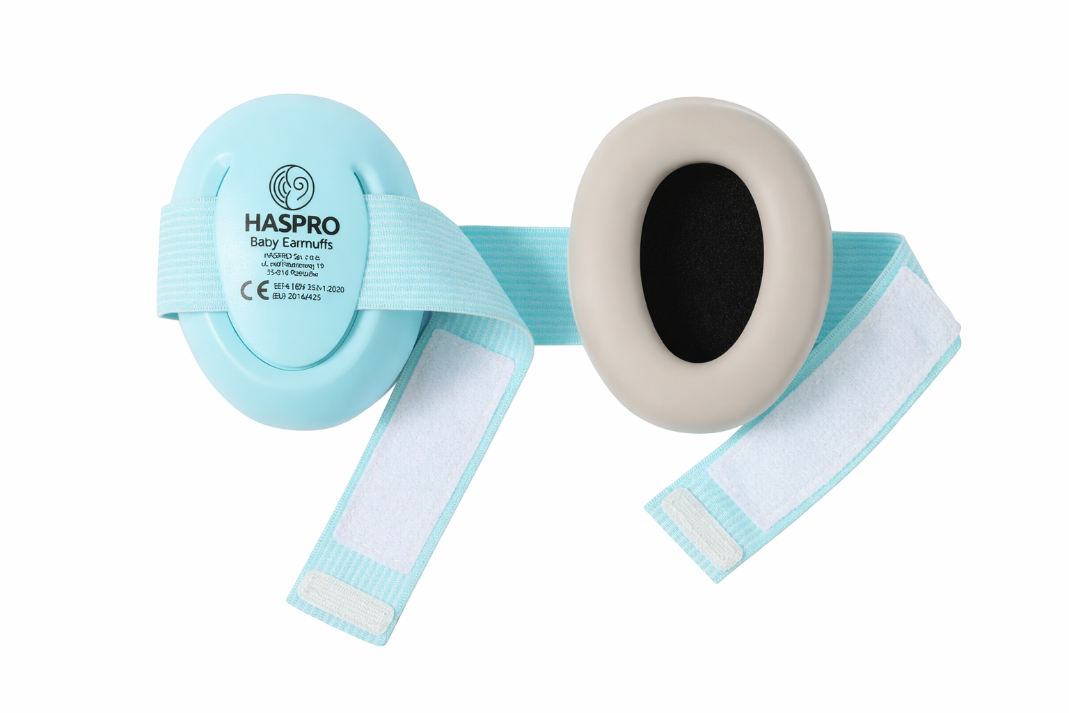 HASPRO Baby Gehoorbescherming lichtgewicht oorkappen