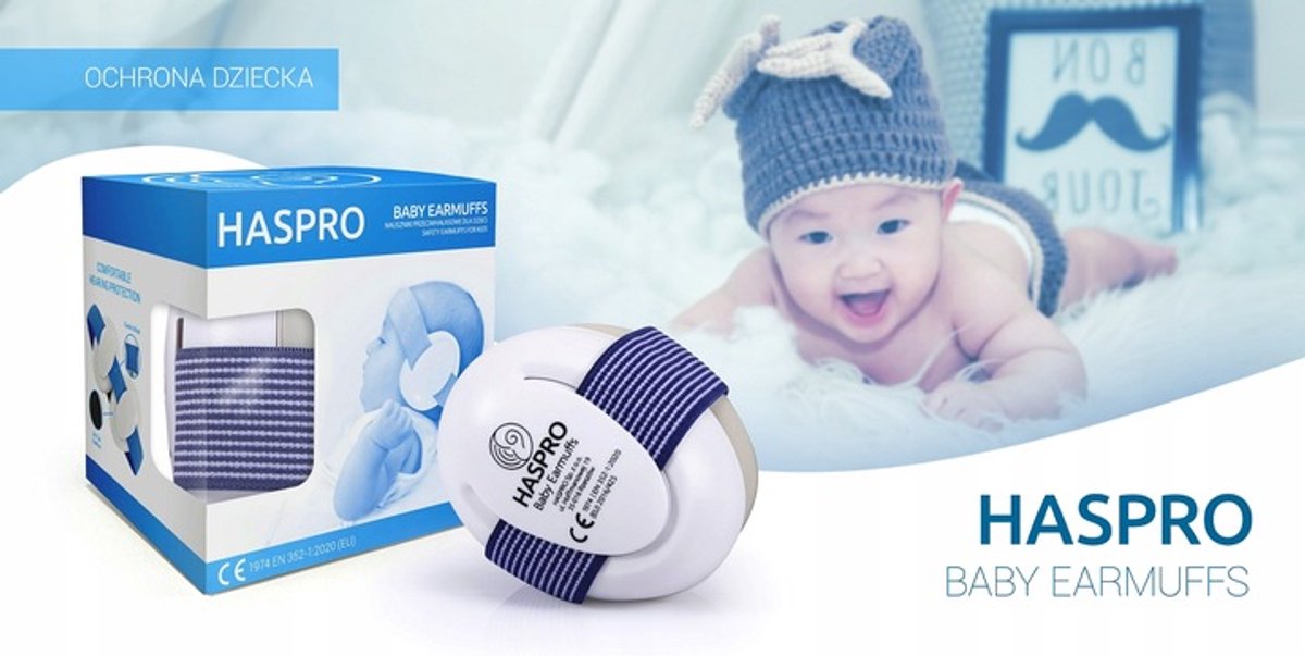 HASPRO Baby Gehoorbescherming voor baby’s