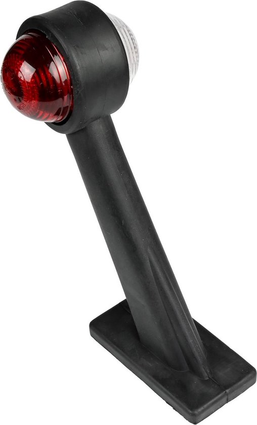 breedtelamp rood wit rubber arm