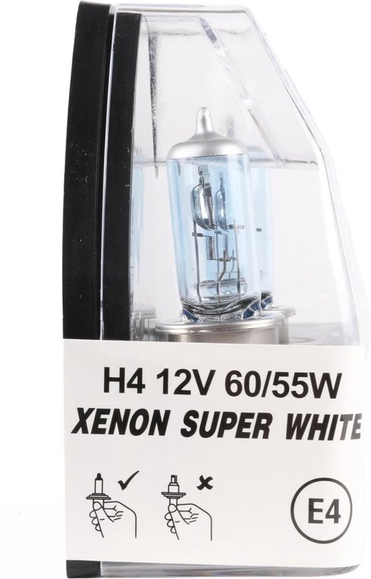 autolamp h4 xenon super white installatie