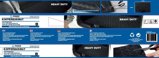 anti slip kofferbakmat voor auto