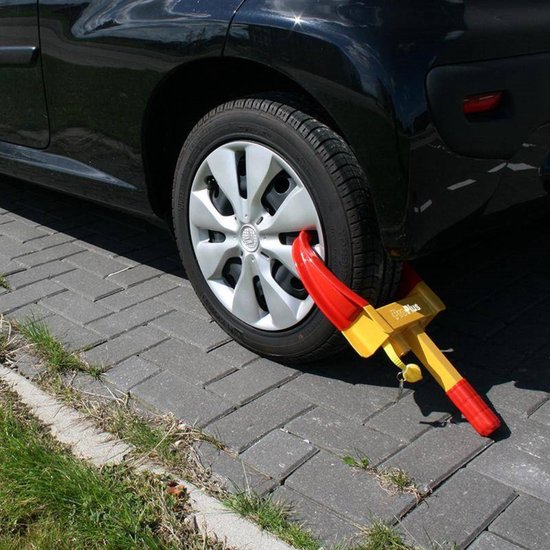wielklem auto met veiligheidsslot