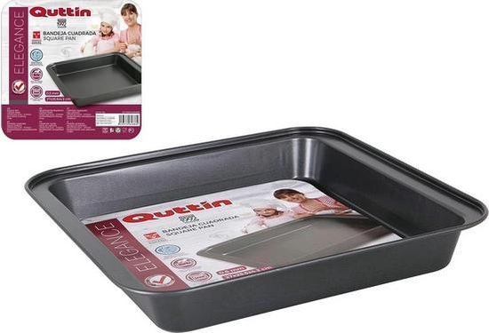 Quttin Vierkante Bakvorm 27 x 25,5 cm – Non-Stick