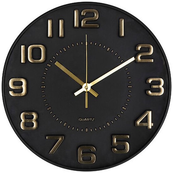 Atmosphera Doris Klok Zwart/Goud