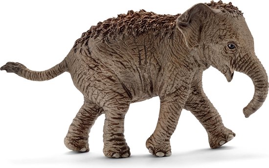 Schleich Aziatische baby olifant Wild Life speelfiguur