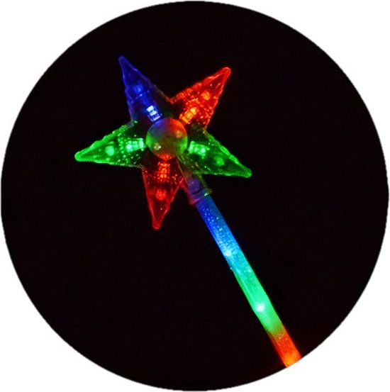 John Toys Lichtgevende Toverstaf - 40 cm – Roze - Afbeelding 5