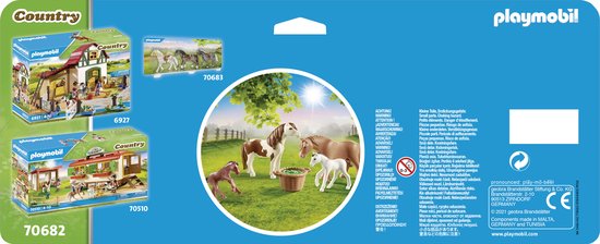 PLAYMOBIL Country pony’s met veulens speelset
