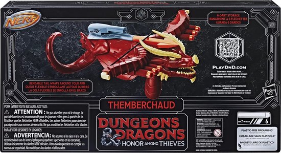 NERF Dungeons Dragons speelgoed detail