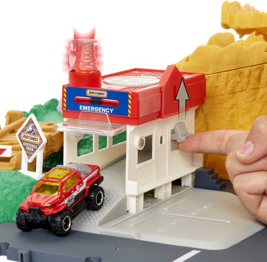 Matchbox actie speelset details