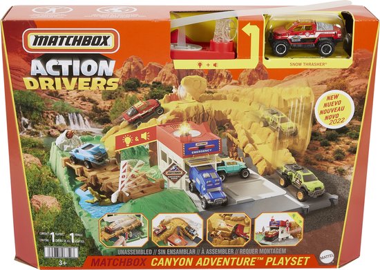 Matchbox rescue playset kinderen