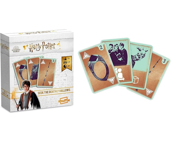 harry potter seek the deathly hallows kaartspel doos