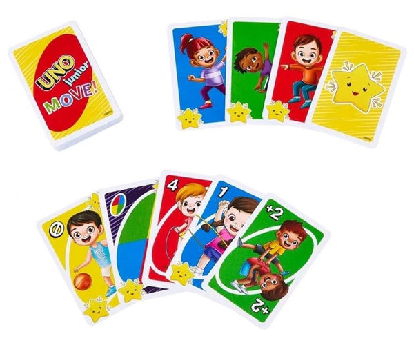 UNO Junior Move spel in actie