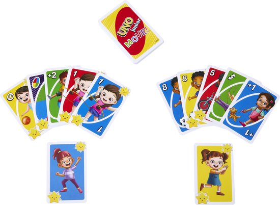UNO Move kaartspel voor kinderen
