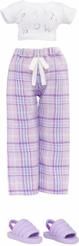 Rainbow High Junior High Pyjamaparty – 23 cm Violet Modepop - Afbeelding 11