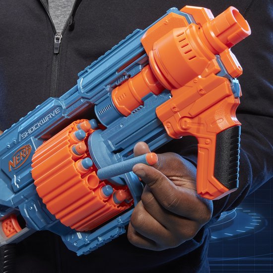 Nerf foam blaster detail