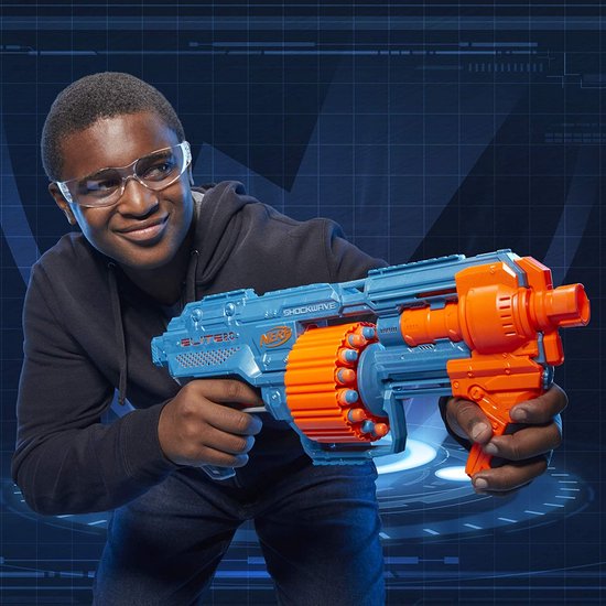 Nerf Shockwave RD-15 blaster voorkant