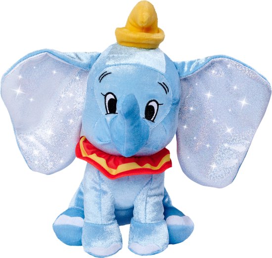 Disney Dumbo knuffel 100 jaar jubileum platinum 25 cm