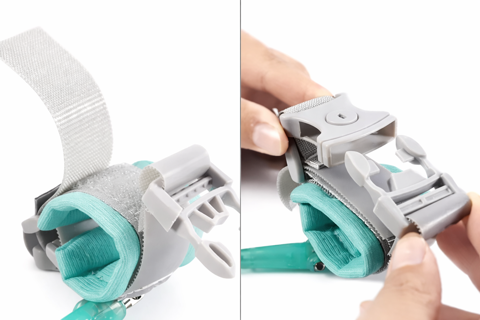 Kinder leash met veilige en verstelbare polsband