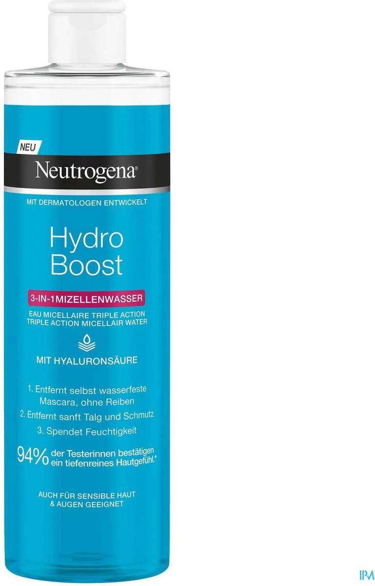 neutrogena hydro boost bottle voorkant