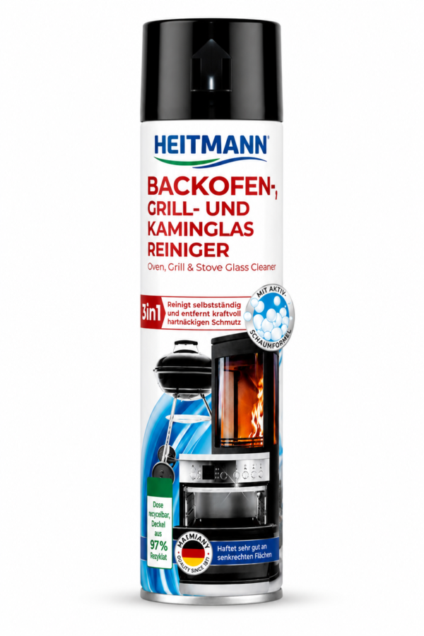 HEITMANN Ovenreiniger 500ml BBQ en kachelglas reiniger hoofdafbeelding
