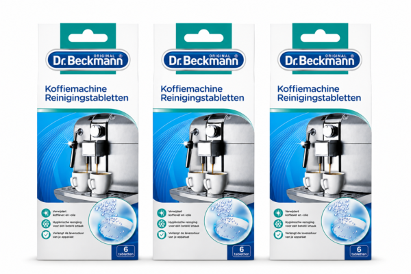 Dr. Beckmann Reinigingstabletten voor Koffiemachines 3 Stuks