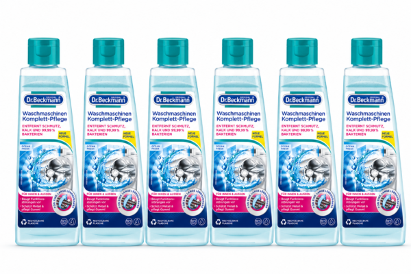 Dr Beckmann Wasmachine Reiniger 6x250ml tegen kalk en vuil