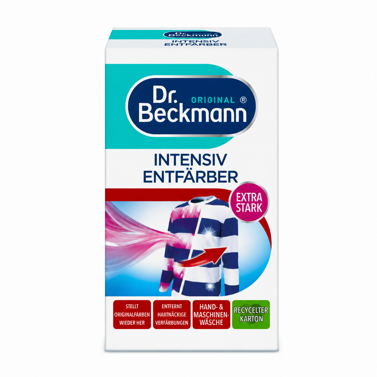 Dr. Beckmann Intensieve Ontkleuring 3-in-1 200g originele verpakking voor het verwijderen van verkleuringen