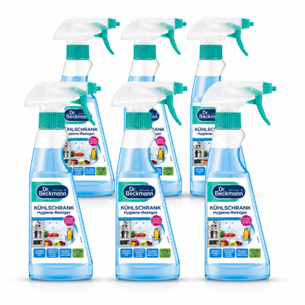 Dr. Beckmann Koelkast Reinigingsspray 6 x 250 ml voordeelverpakking