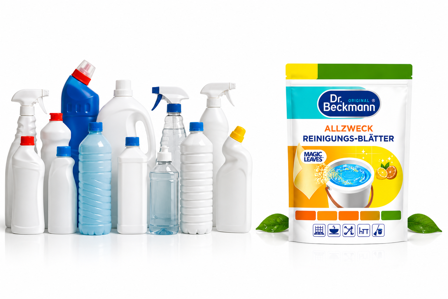Duurzaam alternatief voor traditionele schoonmaakmiddelen met minder plastic afval