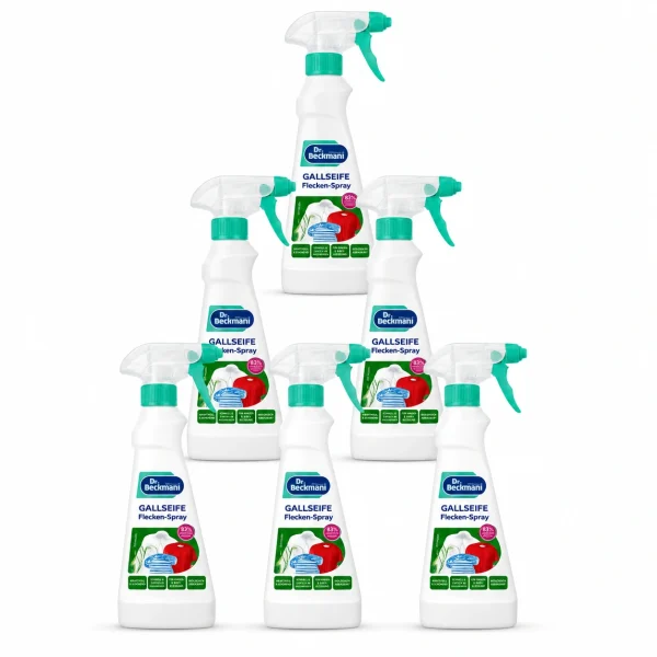 Dr. Beckmann Gallzeep Vlekken-Spray 250 ml 6 stuks voordeelverpakking originele vlekkenverwijderaar spray
