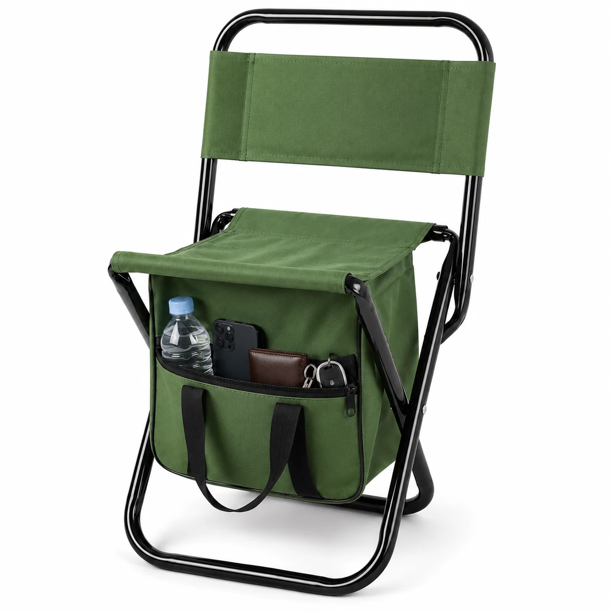 Opvouwbare Visstoel met Opbergvak met ruim voorvak voor accessoires