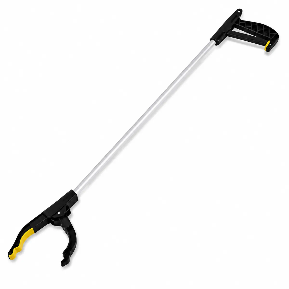 Grijper met magneet 76 cm in zwart zilver en geel