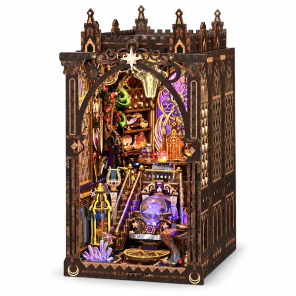 THAR Book Nook Mystic Zodiac houten bouwpakket met LED verlichting