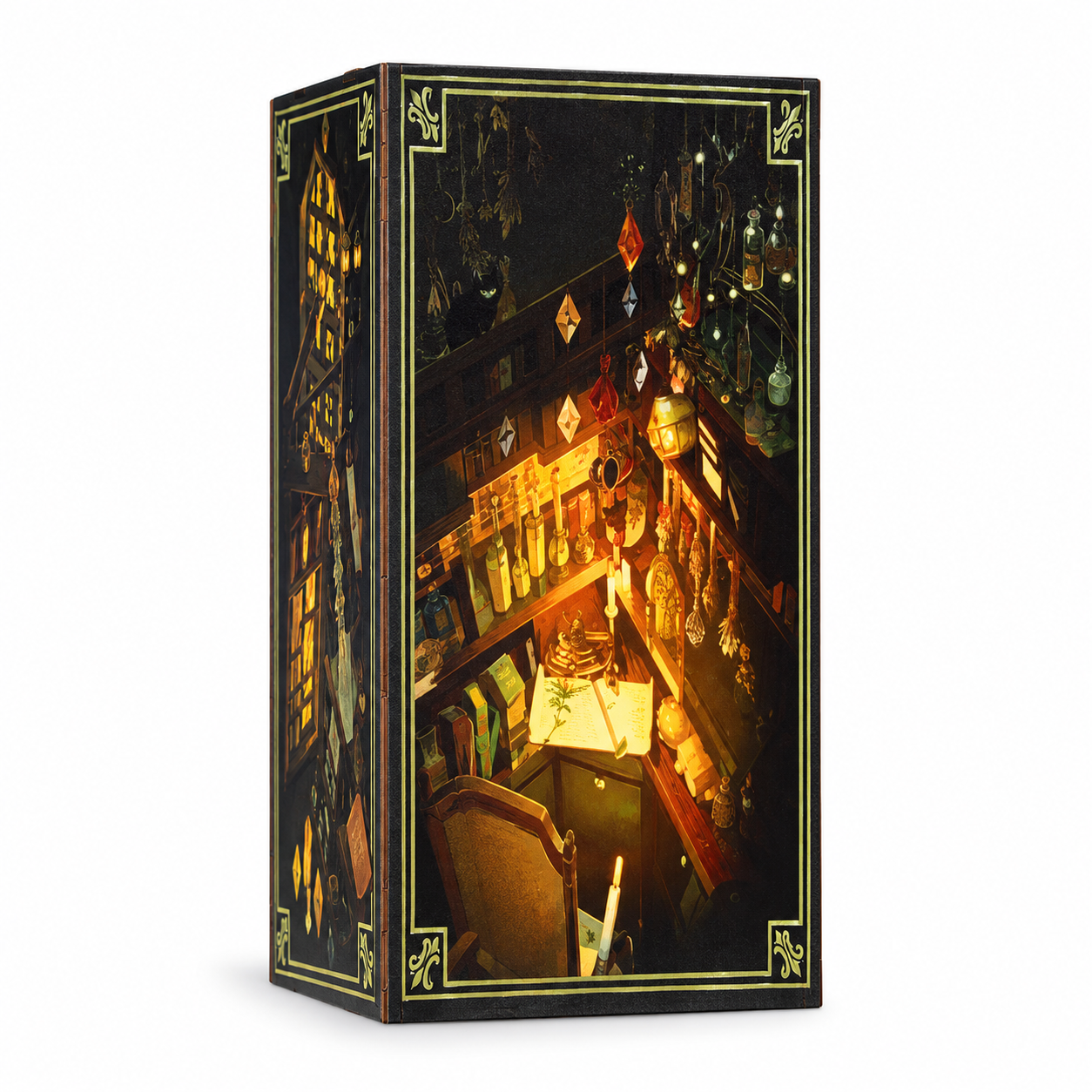 THAR Book Nook The Master’s House – DIY Bouwpakket met LED - Afbeelding 8